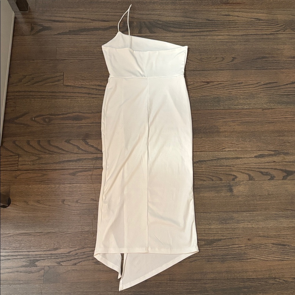 SHEIN Cream Midi Dress - Picture 8 of 12